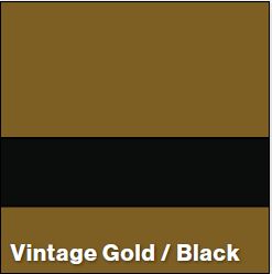 Vintage Gold/Black STANDARD METAL 1/16IN - Rowmark NoMark Plus & Standard Metals